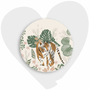 Muurcirkel Jungle tijger